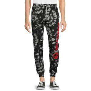 Jurassic Park Men's Washed Logo Word Graphic Jogger Pants Size: L